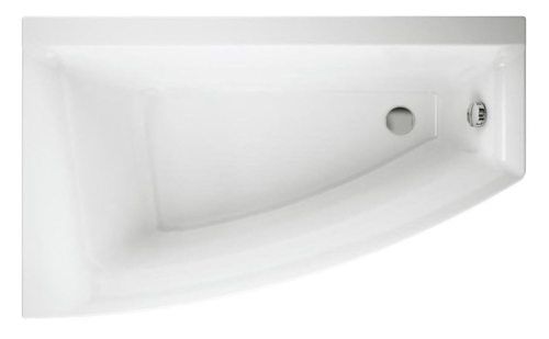 Cersanit Virgo Max 160x90 cm aszimmetrikus kád, balos S301-133