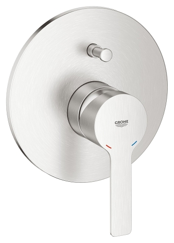 Grohe Lineare egykaros falba épített kádcsaptelep, supersteel 19297 DC1 (19297DC1)