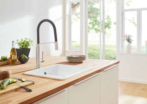 Grohe Concetto egykaros mosogató csaptelep, supersteel 31491 DC0 (31491DC0)