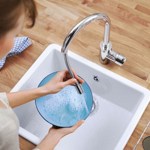 Grohe Concetto egykaros mosogató csaptelep, króm 31483 001 (31483001)