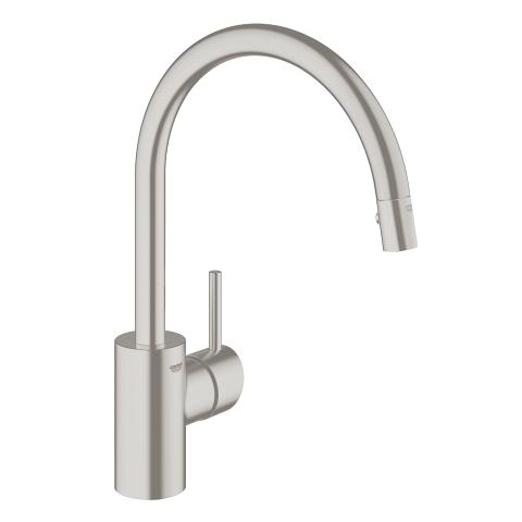 Grohe Concetto egykaros mosogató csaptelep, supersteel 31483 DC1 (31483DC1)