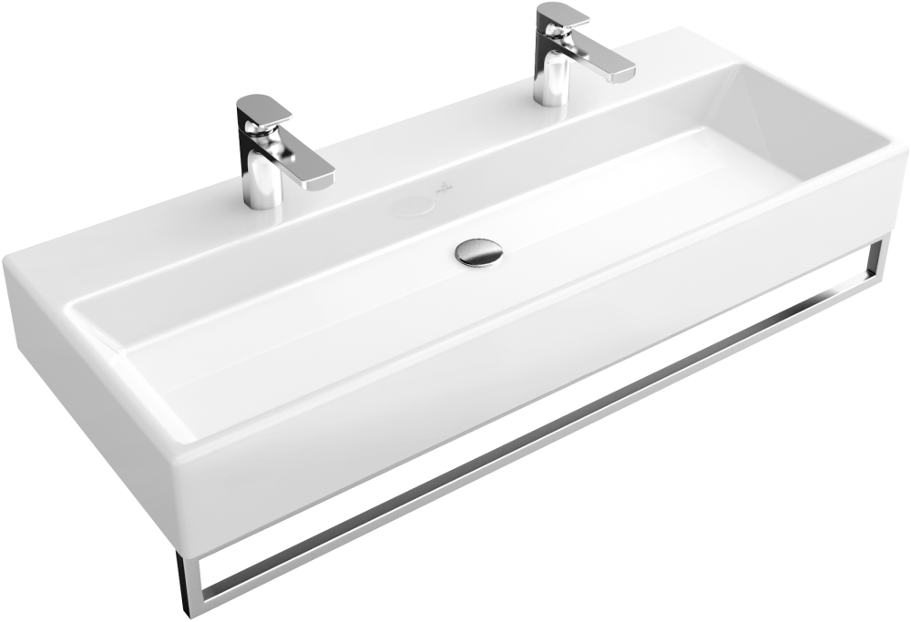 Villeroy & Boch Memento 120x47 cm mosdó, túlfolyó nélkül 5133C101 (5133 C1 01)