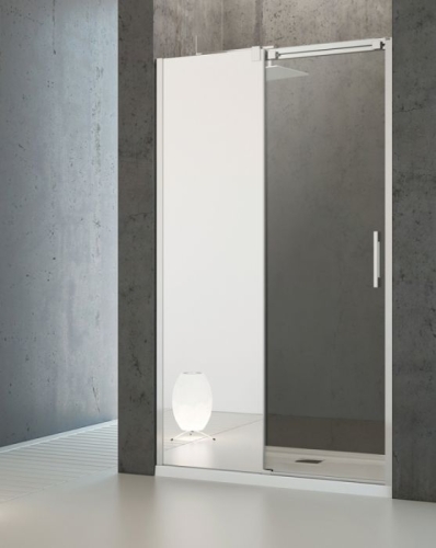 Radaway Espera DWJ 100 B zuhanyajtó tükrös üveggel (380495-01L, 380210-71L)
