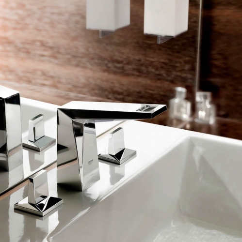 Grohe Allure Brilliant 3-lyukas mosdócsaptelep S-méret 20342 000 (20342000)
