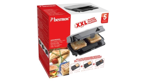 Bestron Kontakt Grill 3-in-1 ASG90XXL
