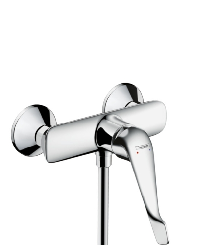 Hansgrohe Novus Care egykaros falsíkon kívüli zuhanycsaptelep extra hosszú fogantyúval 71926000