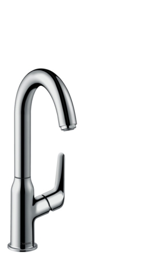 Hansgrohe Novus egykaros mosdócsaptelep 240, 120 fokban elforgatható kifolyóval, automata lefolyóval 71126000