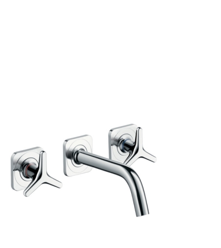 Hansgrohe AXOR Citterio M 3-lyukú fali mosdócsaptelep 34215 000 (34215000)