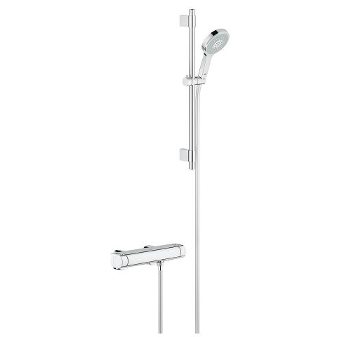 Grohe Grohtherm 2000 termosztátos zuhanycsaptelep zuhanyszettel 34281001