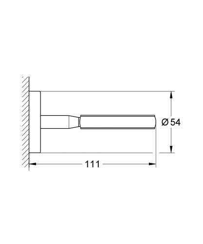 Grohe BauCosmopolitan tartókonzol 40585001