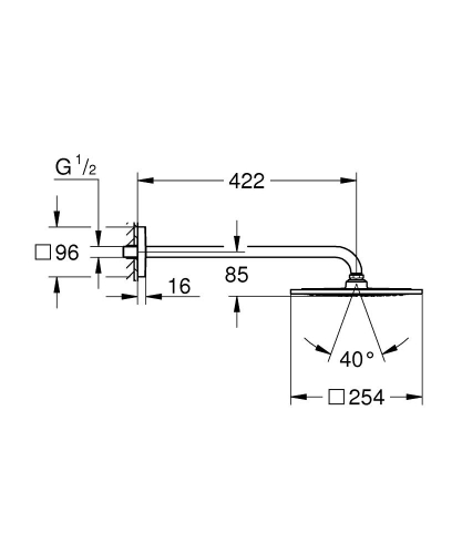 Grohe Rainshower F-sorozat 10