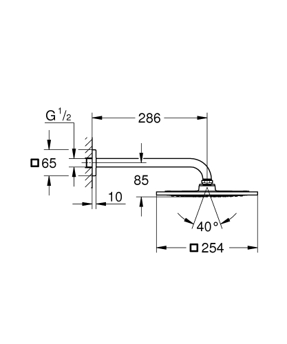 Grohe Rainshower F-sorozat 10