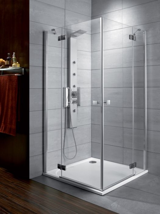 Radaway Almatea KDD 80B×90J szögletes zuhanykabin (32187-01-01N)