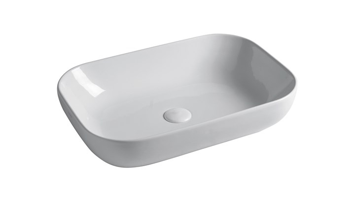 GSG Ceramic Easy 60x42 cm ráültethető mosdó, EALAVRE60