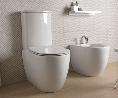 GSG Ceramic Like monoblokkos wc slim ülökével