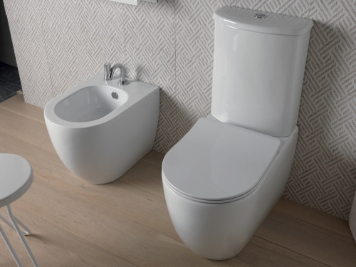 GSG Ceramic Like monoblokkos wc slim ülökével