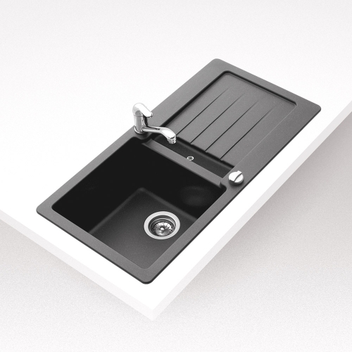 Teka Kea 45 B TG gránit mosogató, Carbon 40143345
