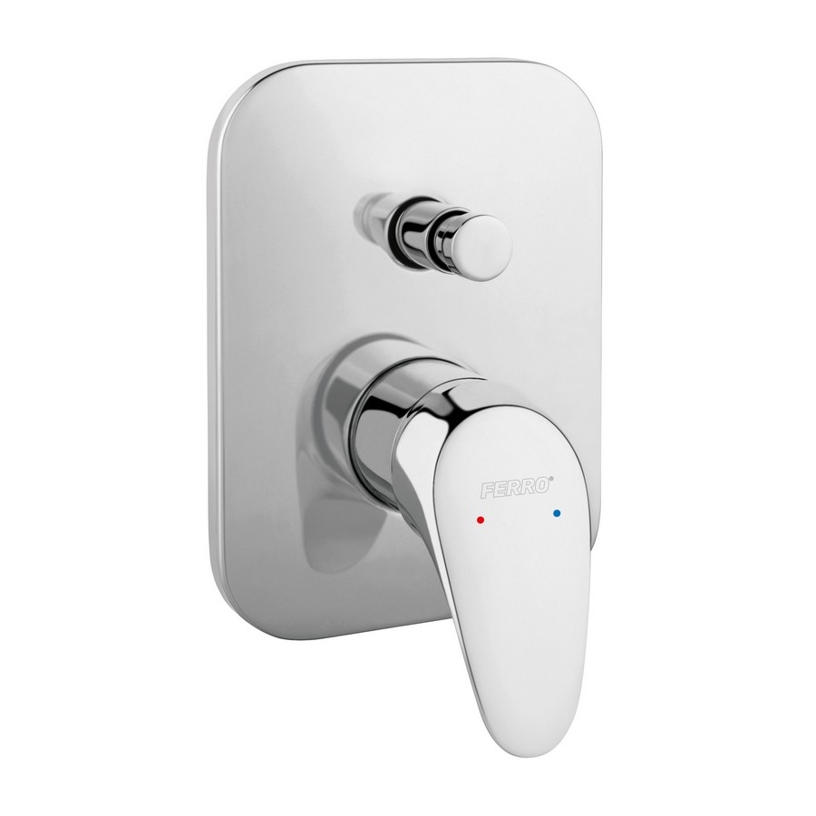 Ferro One falba építhető kádcsaptelep, króm (BFO7P)