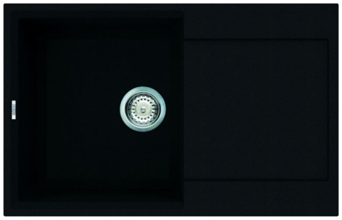 Elleci Easy 300 kompozit mosogatótálca G40 Full Black LGY30040