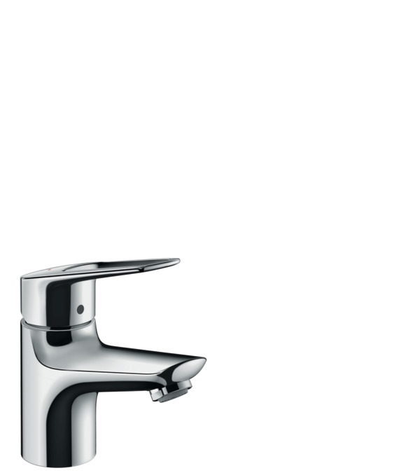 Hansgrohe Novus Loop egykaros mosdócsaptelep 70 CoolStart automata lefolyóval 71084000