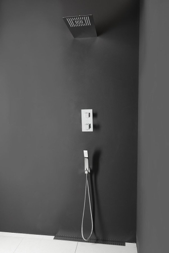 Sapho LATUS falba süllyesztett termosztatikus csaptelep szett 1102-85-01