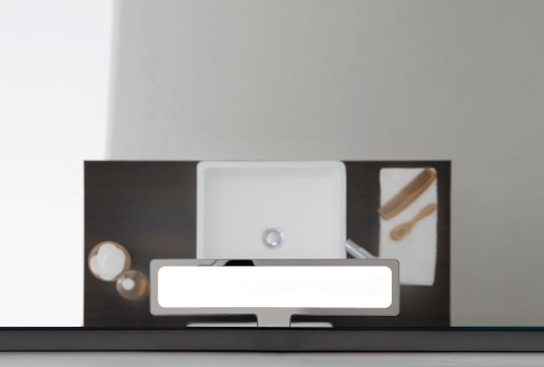 Sapho PAZ LED Lámpa 6W, 291x15x98mm, króm E26386CI