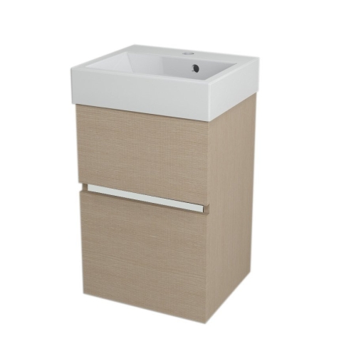 Sapho LARGO mosdótartó szekrény 42cm, Velencei tölgy (LA424)