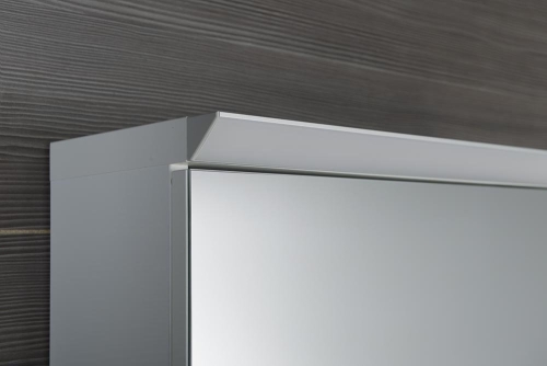 Sapho TOBI tükrösszekrény LED világítással 60x73x17cm, fehér TB060