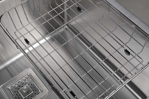 Sapho Inox kosár EPIC és ZONDA mosogatóba, 25x44x8 cm (EP100)