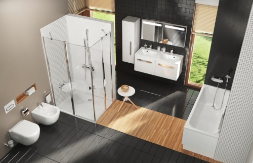 Ravak Chrome 600 tükör, fehér X000000546