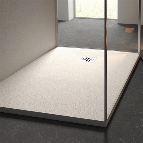 Marmy Dolomite öntött márvány zuhanytálca 80x100 cm, matt fehér 80 7639 80 10 50