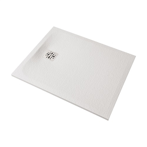 Marmy Dolomite öntött márvány zuhanytálca 80x100 cm, matt fehér 80 7639 80 10 50