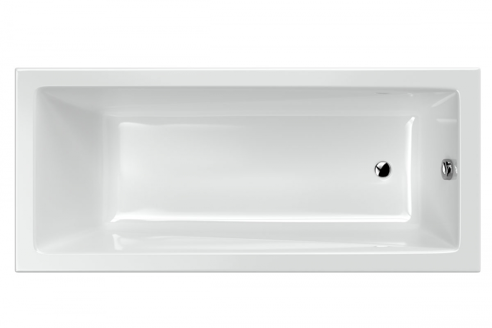 Niwell Wave 130x70 cm egyenes kád WANW.WAV.130.070.WH