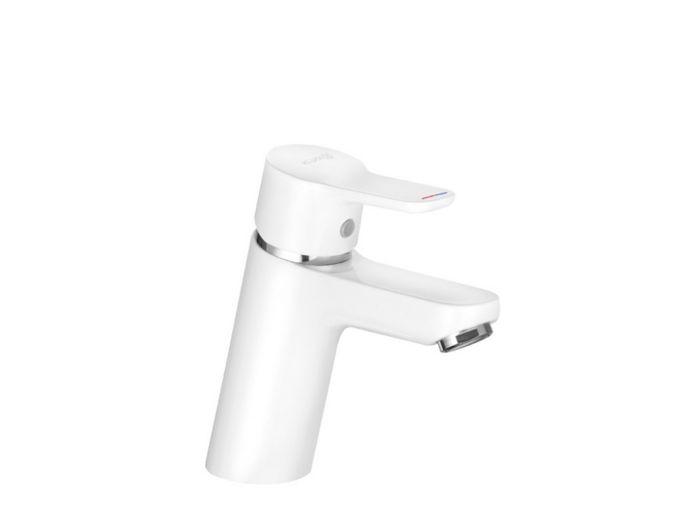 Kludi PURE&EASY fehér mosdó csaptelep leeresztő nélkül 370289165