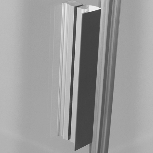 Roltechnik Tower Line TB/800 zuhanyfal (silver. transparent, 725-8000000-01-02)