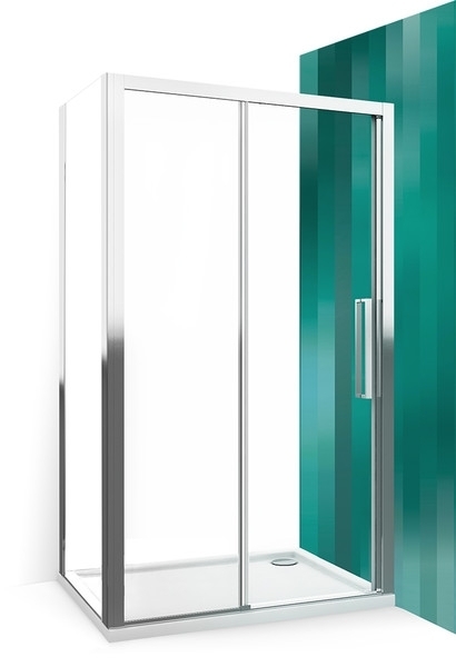 Roltechnik Exclusive Line ECD2P/1200 fix fal zuhany tolóajtóhoz (EGY AJTÓT TARTALMAZ!) (brillant, transparent, 565-120000P-00-02)