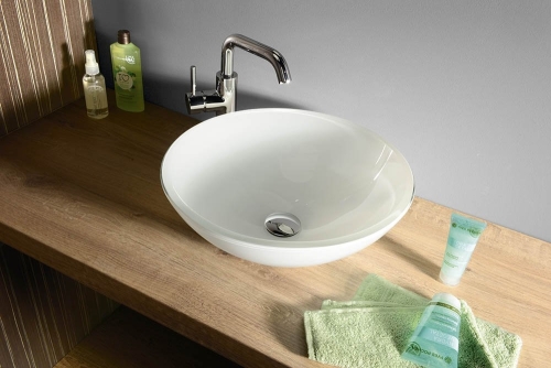 Sapho BEAUTY SHAY üveg mosdó, átmérő 42 cm 2501-24