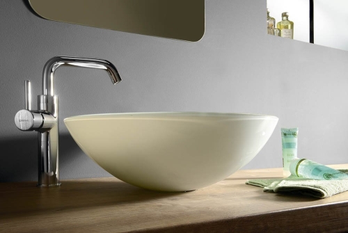 Sapho BEAUTY SHAY üveg mosdó, átmérő 42 cm 2501-24