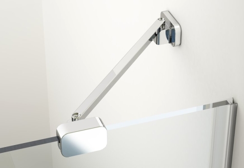 Ravak Brilliant BSD3 háromelemes zuhanyajtó 120 cm-es jobbos (króm+transparent) 0UPG0A00Z1