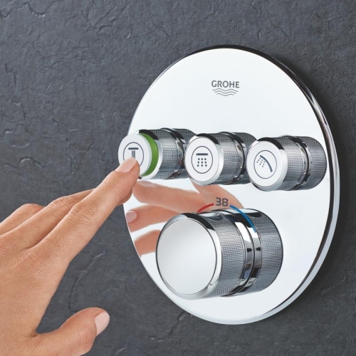 Grohe Grohtherm SmartControl termosztátos színkészlet beépítőtesttel SZP-GR9 (29121000, 35600000)