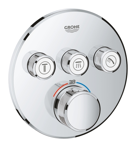Grohe Grohtherm SmartControl termosztátos színkészlet beépítőtesttel SZP-GR9 (29121000, 35600000)