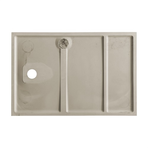 Marmy Dolomite öntött márvány zuhanytálca 80x140 cm, matt bézs 80 7641 80 14 55