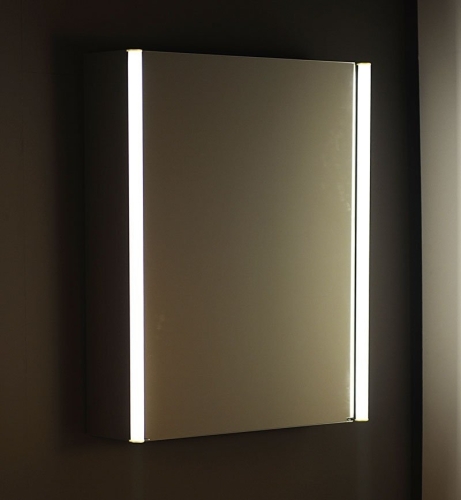Sapho ALIX tükrösszekrény LED világítással, 61,4x74,5x17cm (AL260)