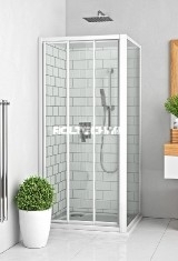 Roltechnik Lega Line LLBD/800 zuhanyfal (brillant, grape, 412-8000000-00-11)
