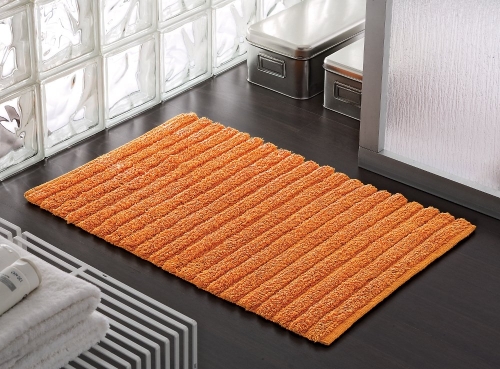 AQUALINE BOMBAY fürdőszobai kilépő, narancssárga (BO508067)