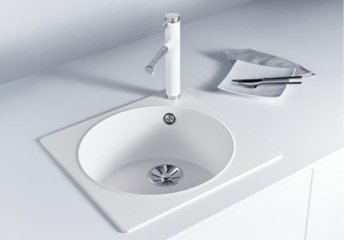 BLANCO ARTAGO 6 Silgranit mosogató szűrőkosárral, gyöngyszürke 521760