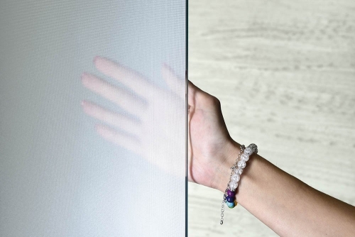 Sapho AQUALINE WALK IN 110 cm fix zuhanyfal BRICK üveggel, króm WI110