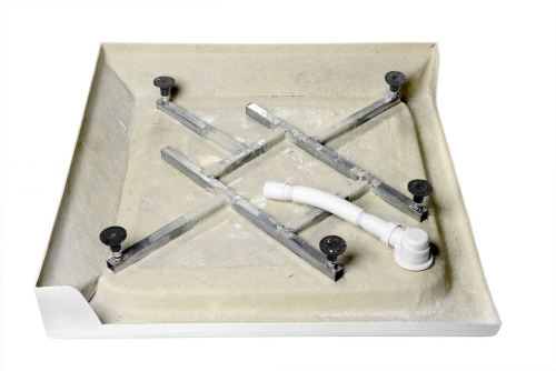 AQUALINE 90x90x15cm Önhordó zuhanytálca szifonnal (BTTQ90)