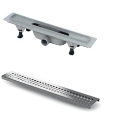 Vicario zuhanyfolyóka ARANY színű ráccsal (DP-400-DS1)