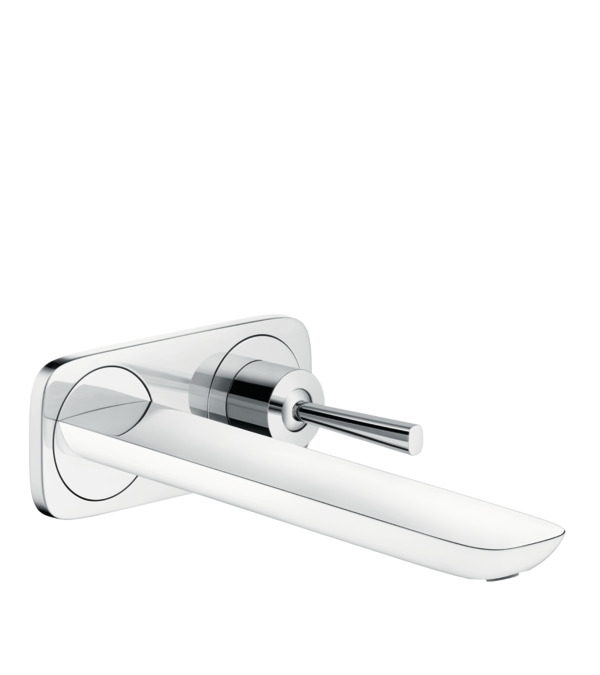 Hansgrohe PuraVida Egykaros mosdócsaptelep falsík alatti szereléshez, króm/fehér 15085400